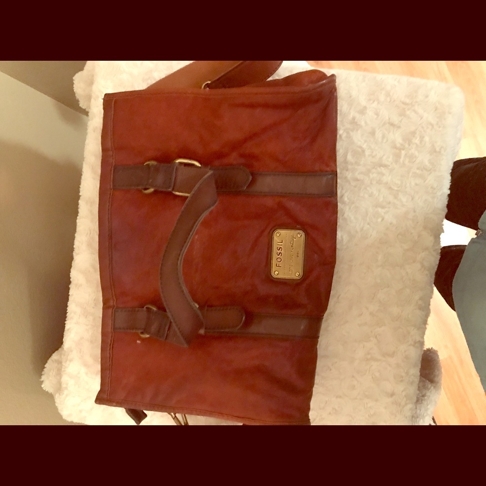 Leather crossbody